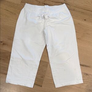 Merona Women's White Drawstring Joggers